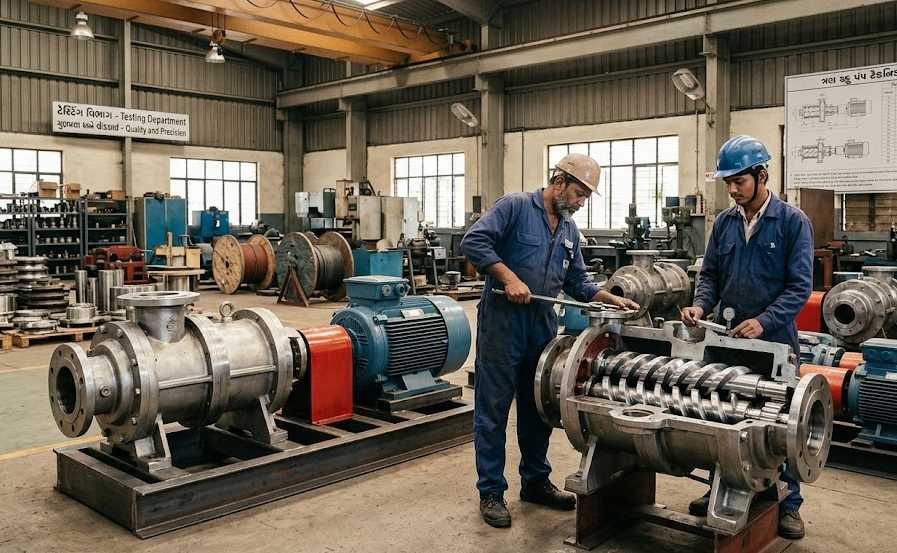 Three Screw Pumps India